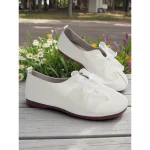 Women's Wide Toe Barefoot Casual Shoes with Soft Sole & Bow Detail – Minimalist Round-Toe Flats, Ideal for Forest Walks, Relaxed Days & Garden Living - Image 5