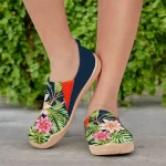 Women's Flamingo Print Slip-On Shoes – Colorful and Lightweight Casual Loafers for Summer, Travel and Beach Outings - Image 8