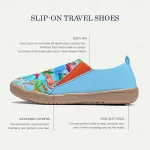Women's Flamingo Print Slip-On Shoes – Colorful and Lightweight Casual Loafers for Summer, Travel and Beach Outings - Image 4