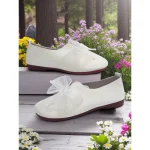 Women's Wide Toe Barefoot Casual Shoes with Soft Sole & Bow Detail – Minimalist Round-Toe Flats, Ideal for Forest Walks, Relaxed Days & Garden Living - Image 6