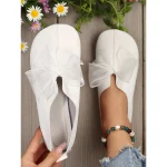 Women's Wide Toe Barefoot Casual Shoes with Soft Sole & Bow Detail – Minimalist Round-Toe Flats, Ideal for Forest Walks, Relaxed Days & Garden Living - Image 2