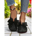 Women's Wide Toe Barefoot Casual Shoes with Soft Sole & Bow Detail – Minimalist Round-Toe Flats, Ideal for Forest Walks, Relaxed Days & Garden Living - Image 7