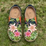 Women's Flamingo Print Slip-On Shoes – Colorful and Lightweight Casual Loafers for Summer, Travel and Beach Outings - Image 5