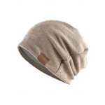 Men's Brown Knee-High Riding Boots – Faux Leather with Buckle Detail and Zipper Closure for Casual and Equestrian Style - Image 8