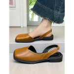 Women's Zebra Print Square Toe Flats with Ruched Back - Trendy Animal Pattern Date Shoes for Stylish Women - Image 7