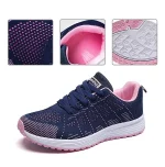 Women's Lightweight Breathable Running Shoes – All-White Athletic Sneakers for Gym, Walking, and Daily Use - Image 2