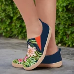 Women's Flamingo Print Slip-On Shoes – Colorful and Lightweight Casual Loafers for Summer, Travel and Beach Outings - Image 7